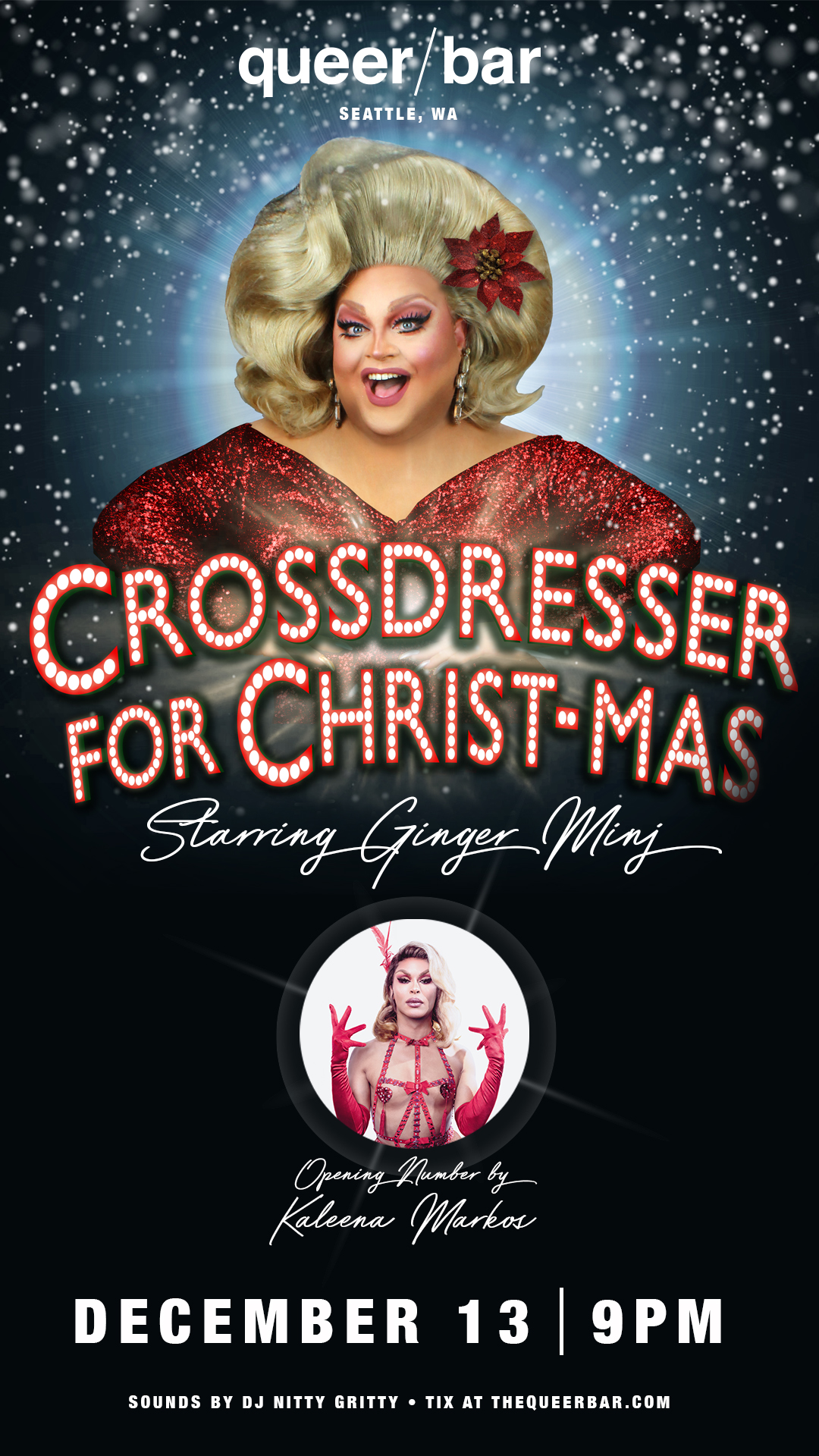 Crossdresser for Christmas starring Ginger Minj