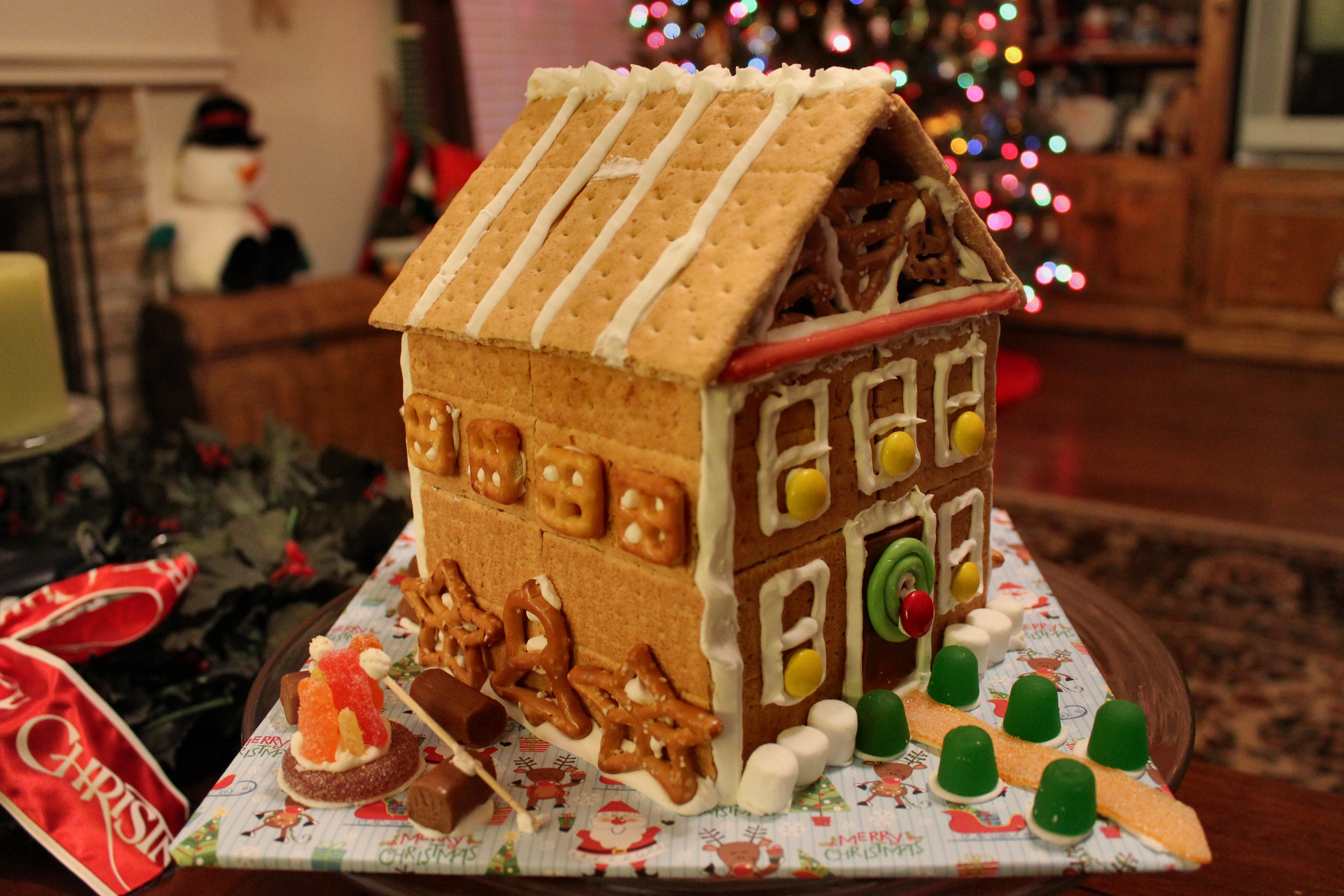 Graham Cracker Gingerbread House Making Party Tickets The Lab At Ada 
