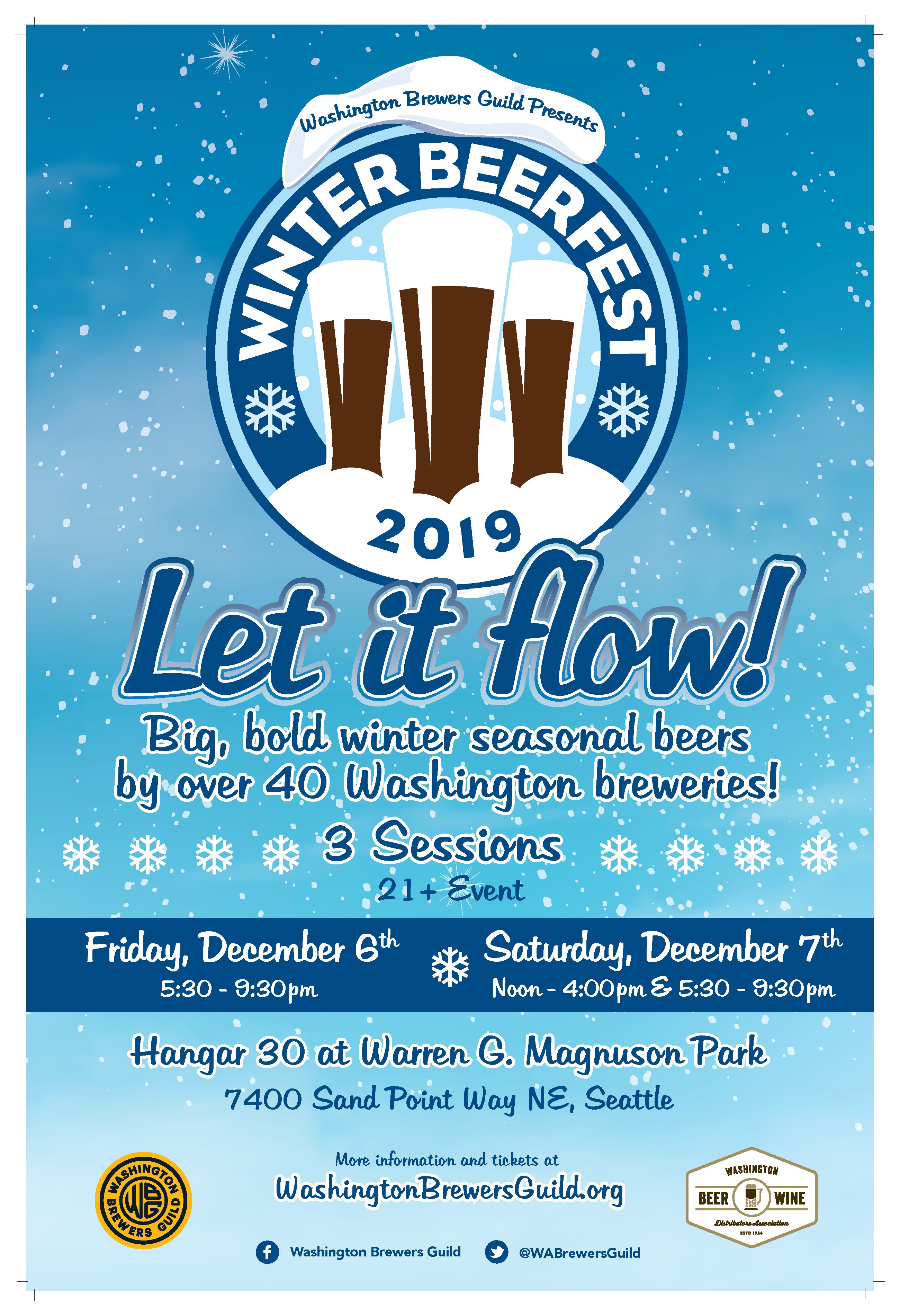2019 Winter Beer Festival Tickets Hangar 30 at Magnuson Park