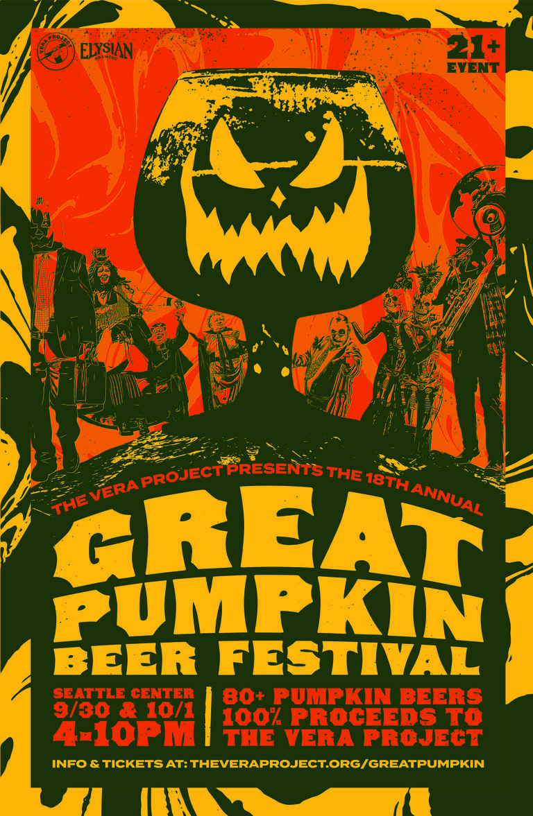 The Vera Project presents The 18th Annual Great Pumpkin Beer Festival