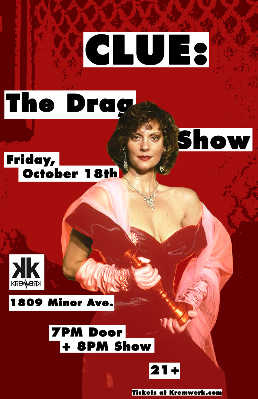 Clue The Drag Show Tickets Timbre Room Seattle Wa Fri Oct 18 2019 At 7pm Stranger 