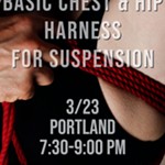 Shibari+Chest+Harness+%26+Hip+Harness+for+Suspension